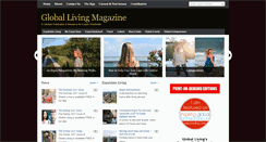 Desktop Screenshot of globallivingmagazine.com
